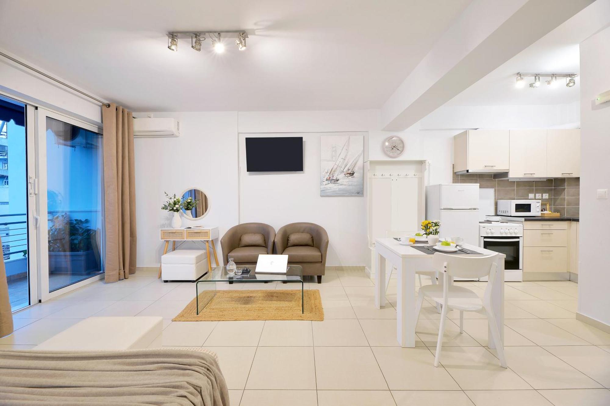 Alekos Apartments 1 Νetflix Афины Номер фото