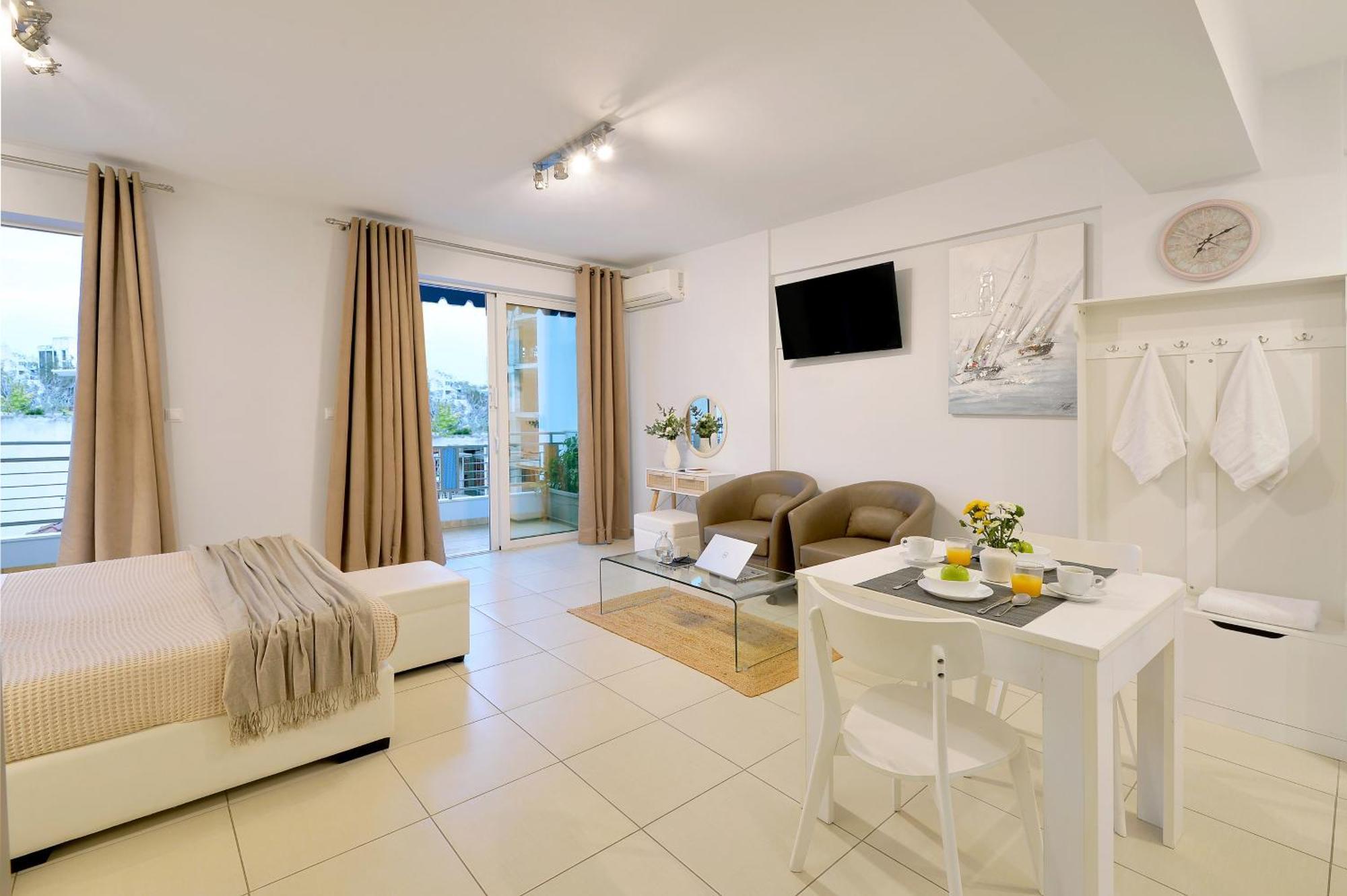 Alekos Apartments 1 Νetflix Афины Номер фото