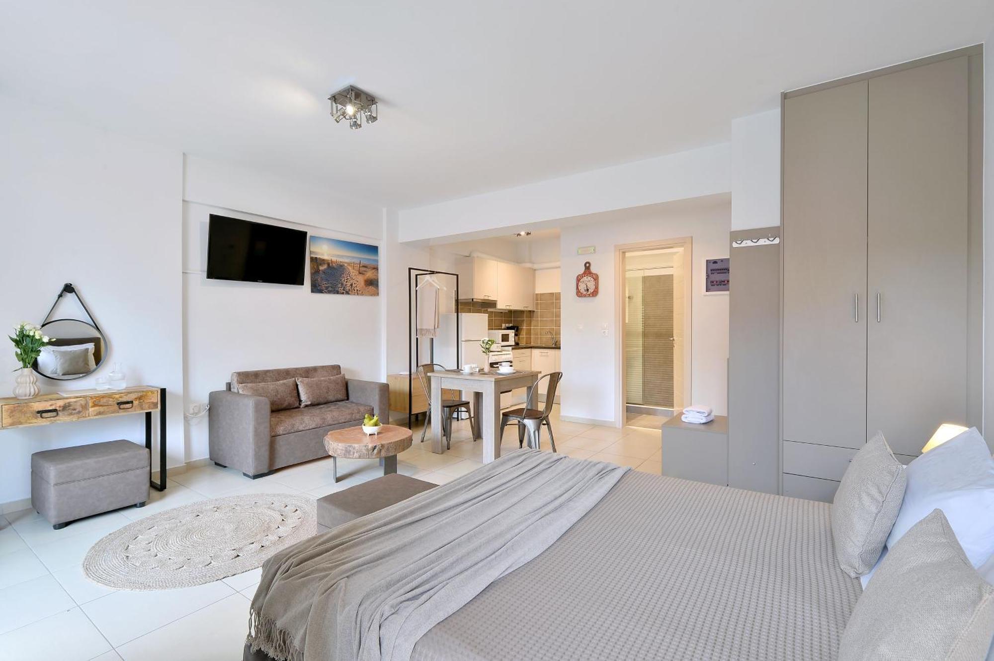 Alekos Apartments 1 Νetflix Афины Номер фото
